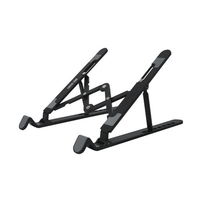 Green Lion Foldable Laptop Stand 7 Tilts - Black