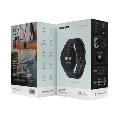Green Lion GT-FIT Smart Watch - Black
