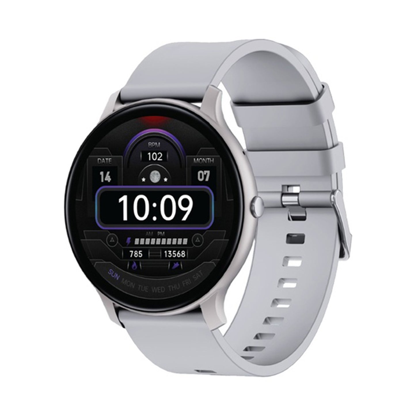 Green Lion GT-FIT Smart Watch - Silver