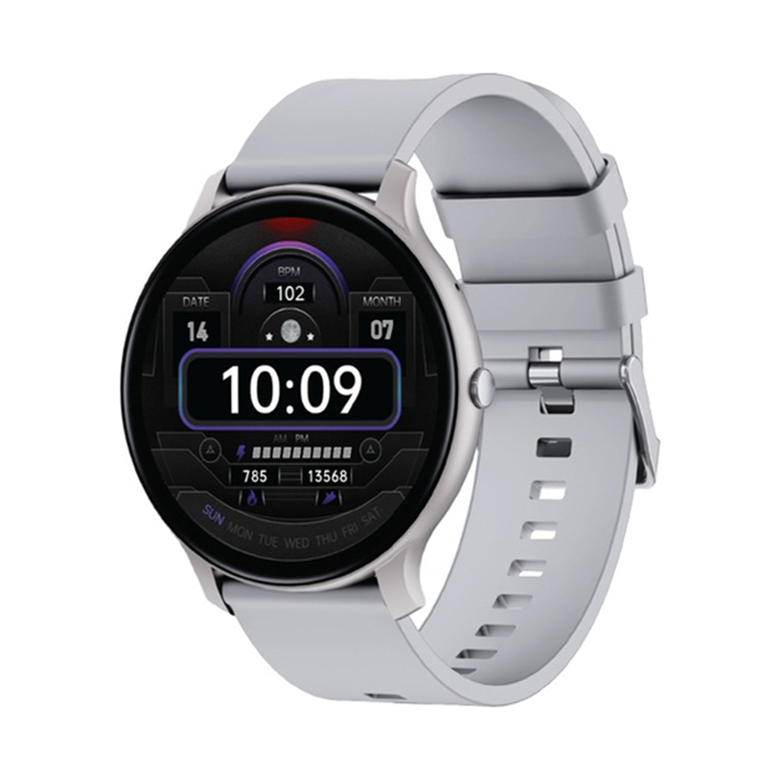 Green Lion GT-FIT Smart Watch - Silver