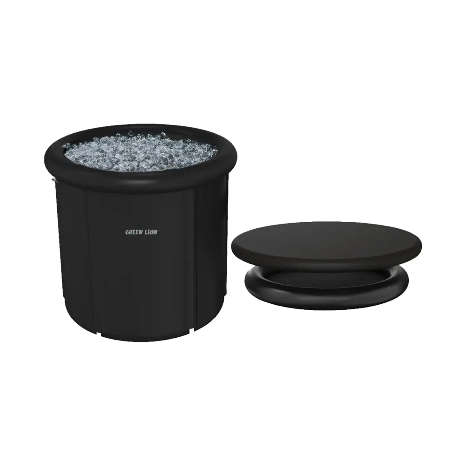 Green Lion Ice Bath Tub - Black