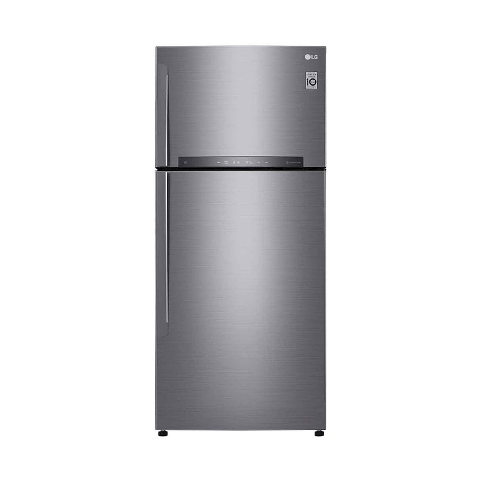 LG 25 Cft Refrigerator 2 Doors Stainles Steel