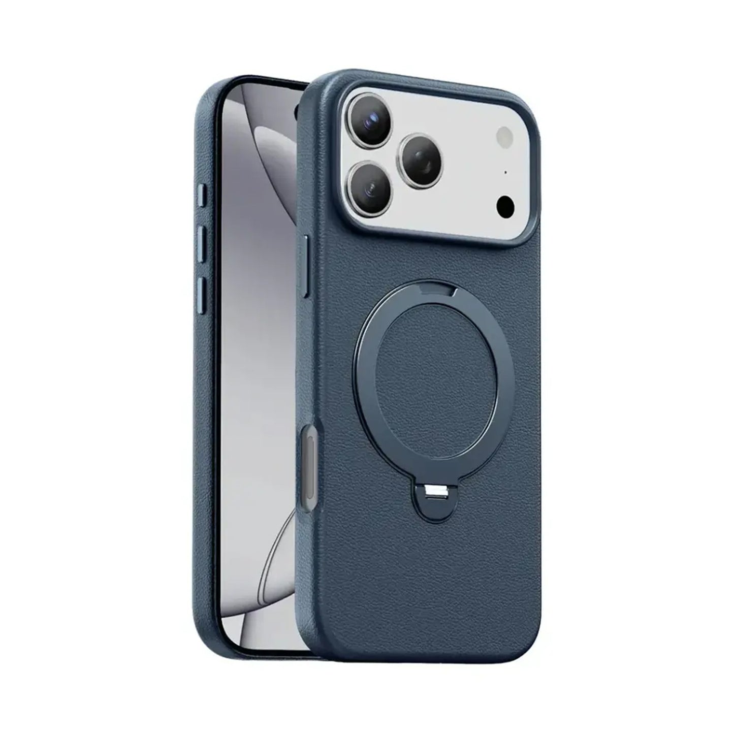 GREEN LION Minster Leather Magsafe For iPhone 17 PMax - Blue