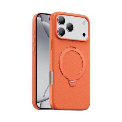 GREEN LION Minster Leather Magsafe For iPhone 17Pro - Orange