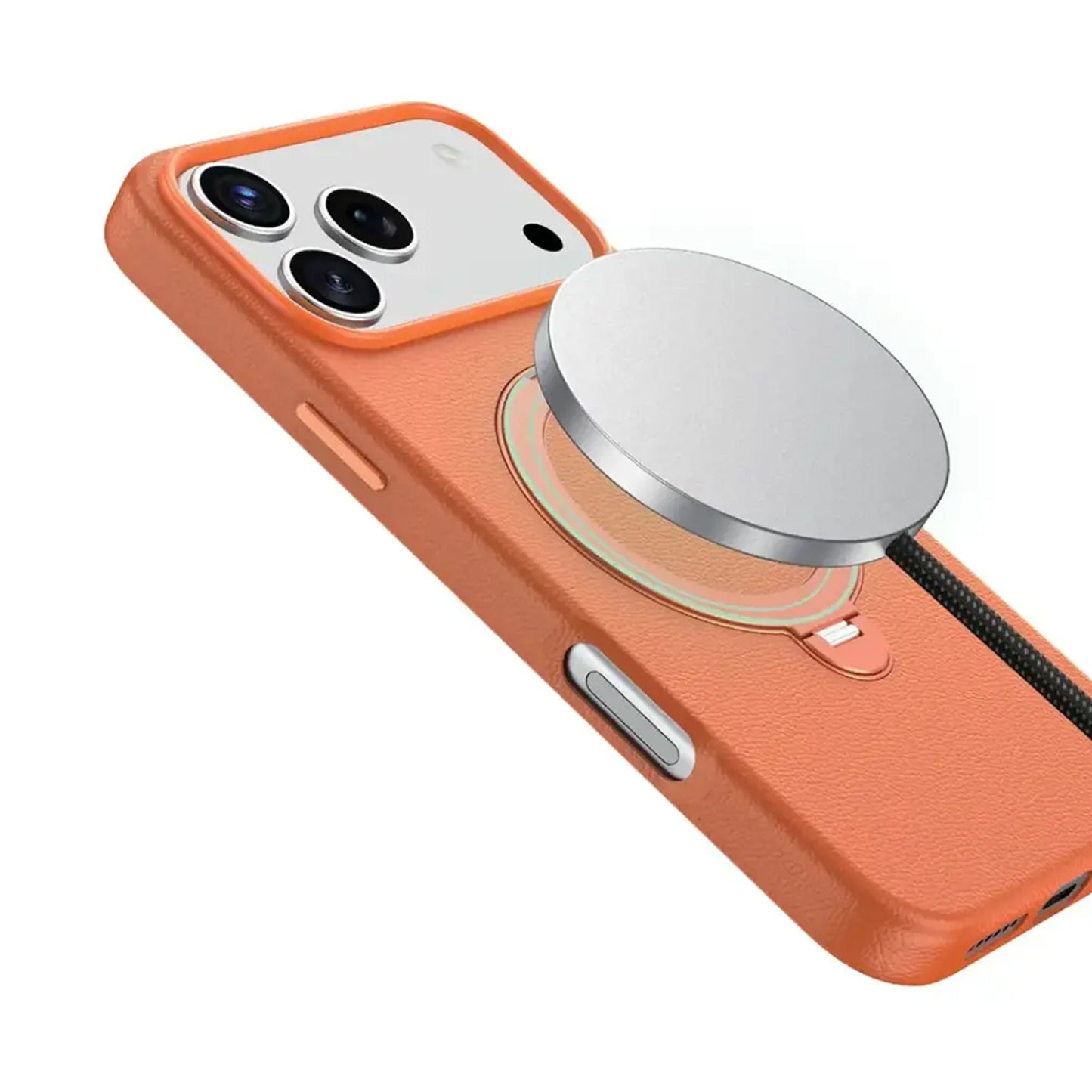 GREEN LION Minster Leather Magsafe For iPhone 17Pro - Orange