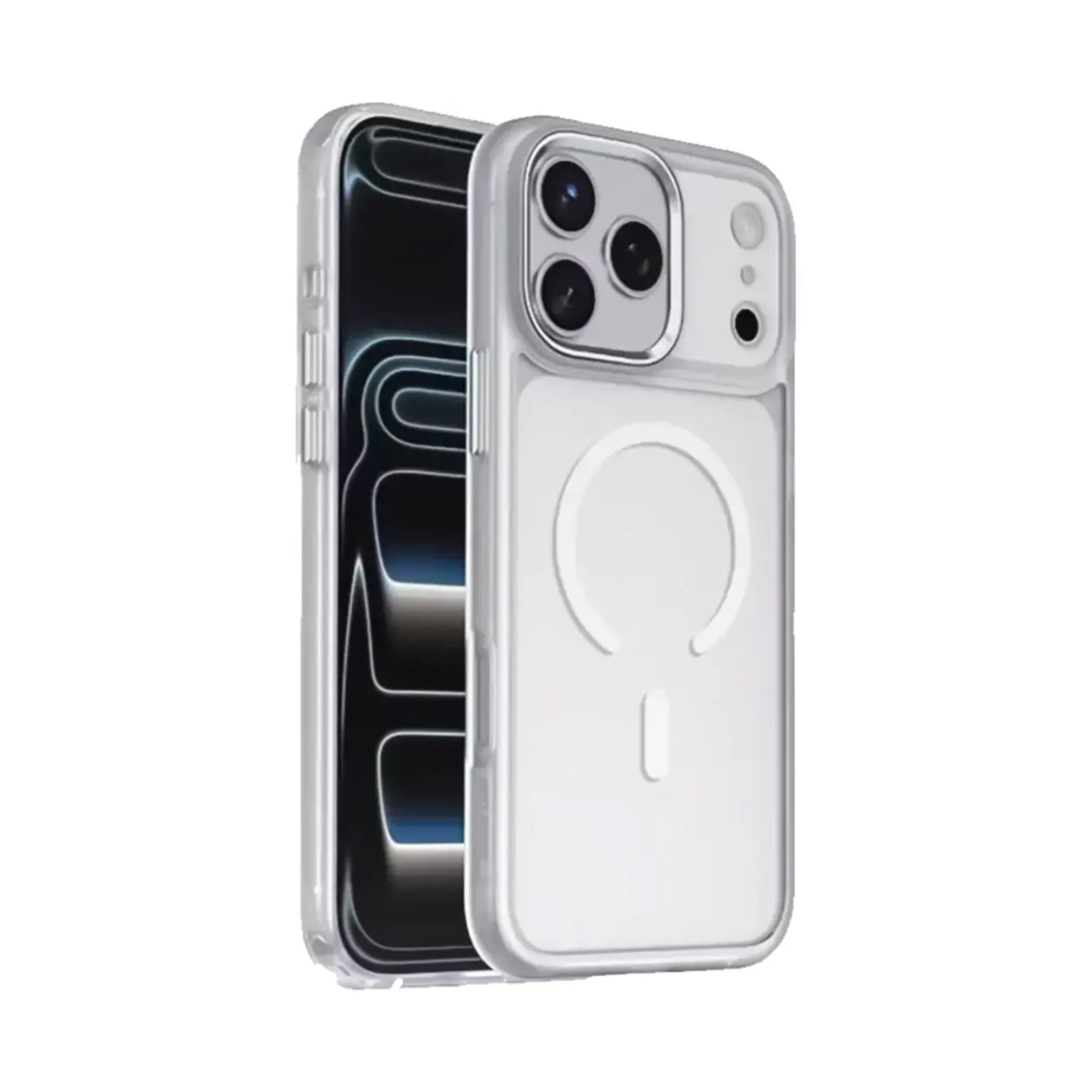 GREEN LION Titan Magsafe Case For iP 17 Pro Max - Silver