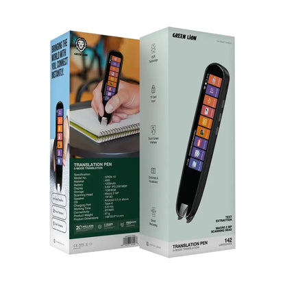 GREEN LION Translation Pen - Black