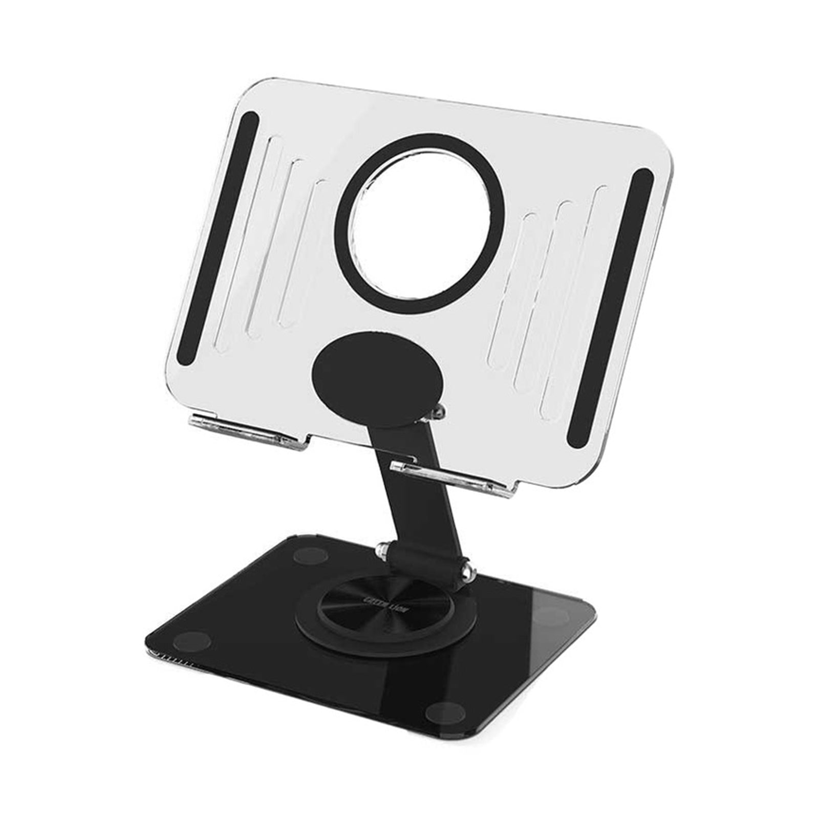 Green Lion Transparent Tablet Stand - Black