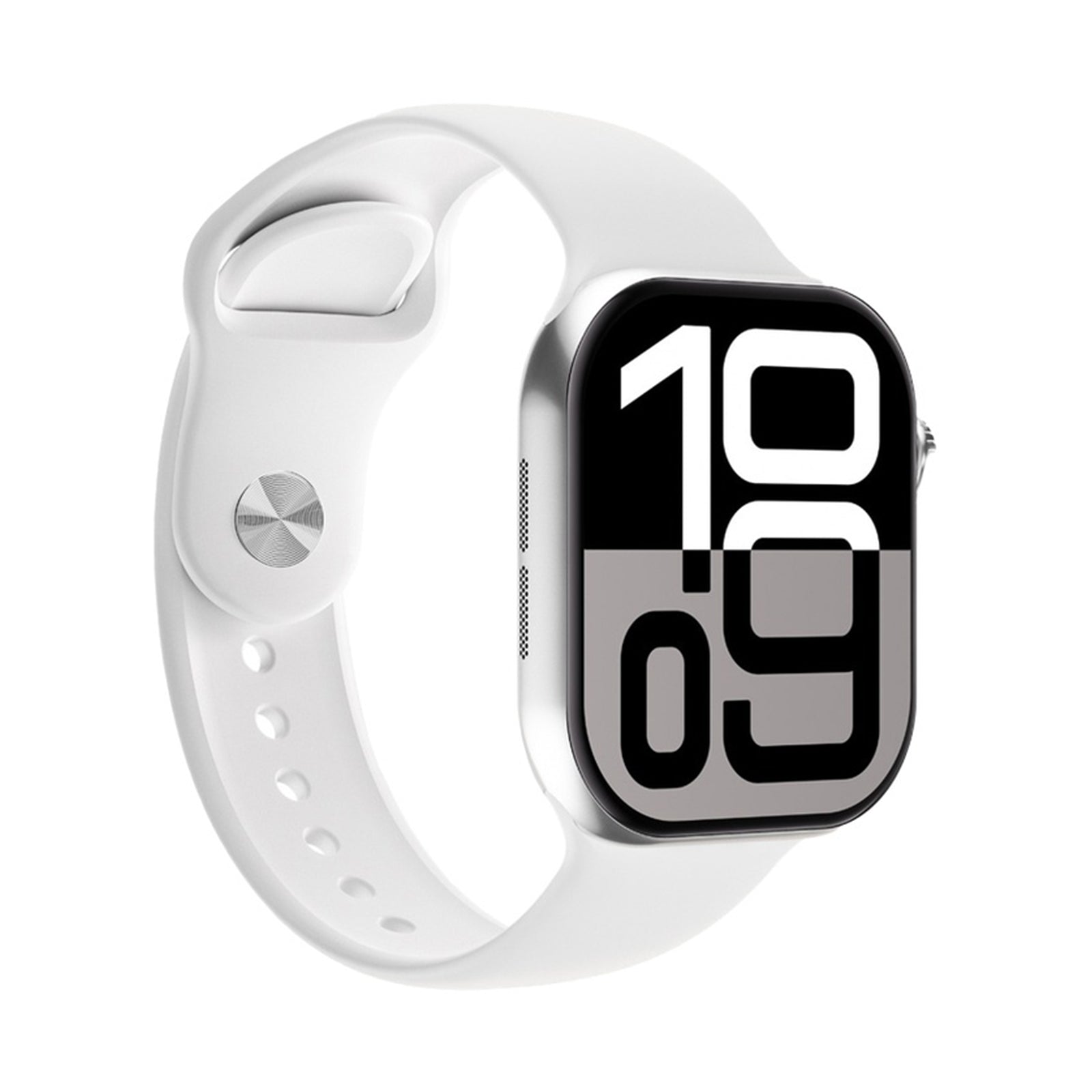 Green Lion Ultimate 10 42MM Smart Watch - Silver