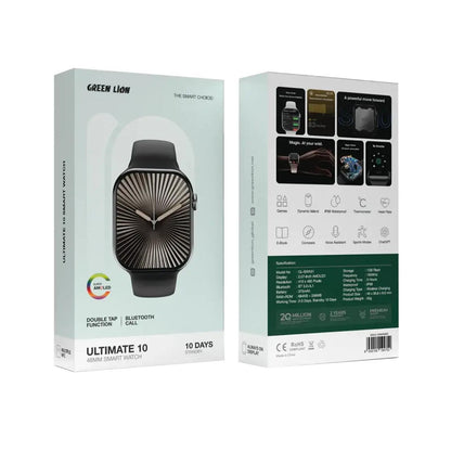 Green Lion Ultimate 10 46MM Smart Watch - Silver GREEN LION