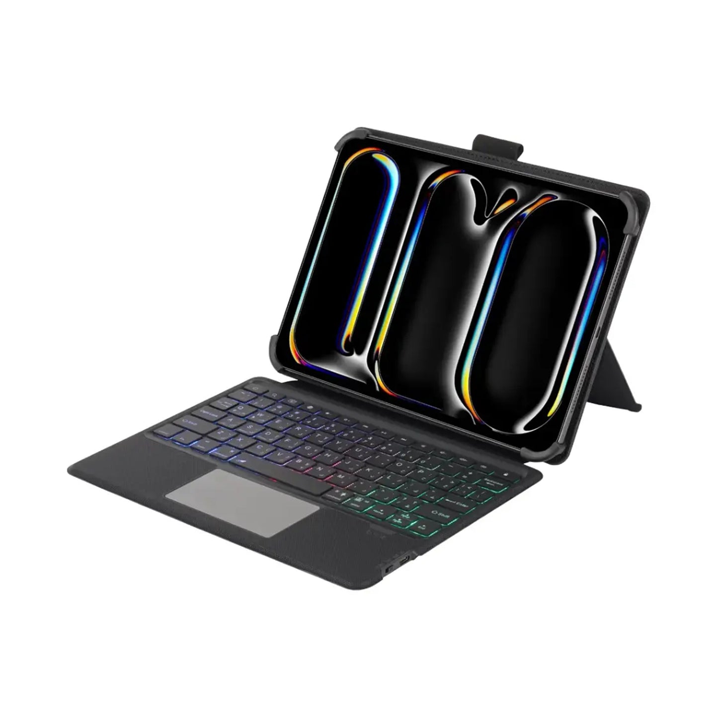 Green Lion Universal Smart Keyboard Case Arabic & Eng -Black