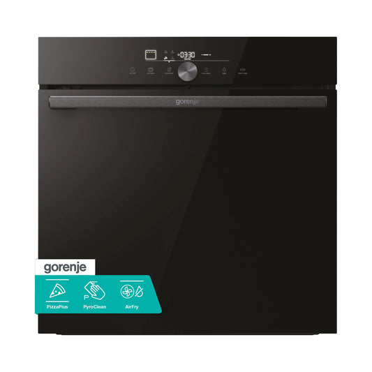 GORENJE Built in Pizza Oven 60cm Electic Pyrolytic 77L Black