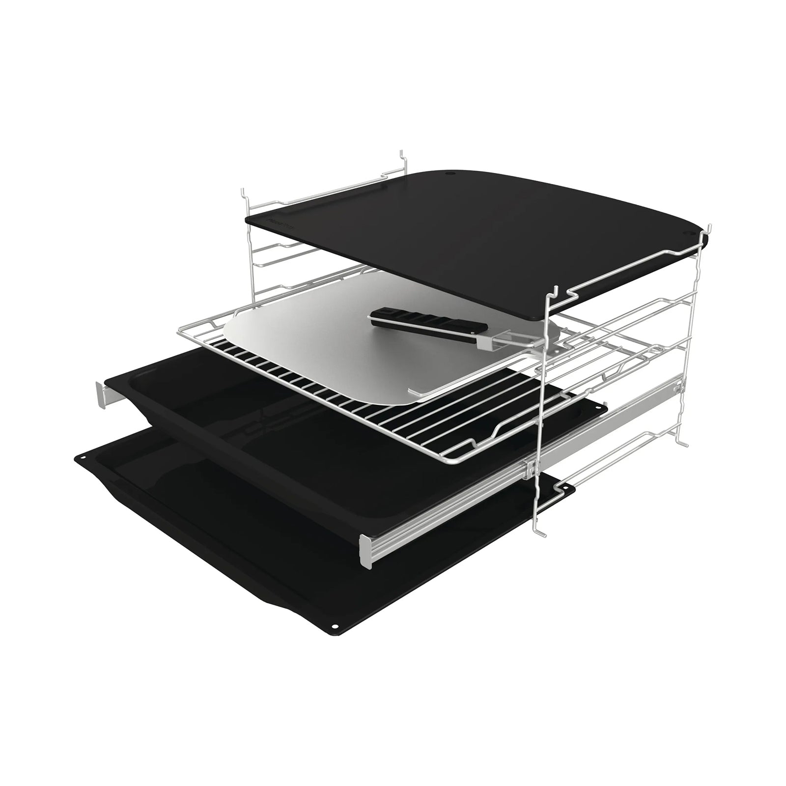 GORENJE Built in Pizza Oven 60cm Electic Pyrolytic 77L Black