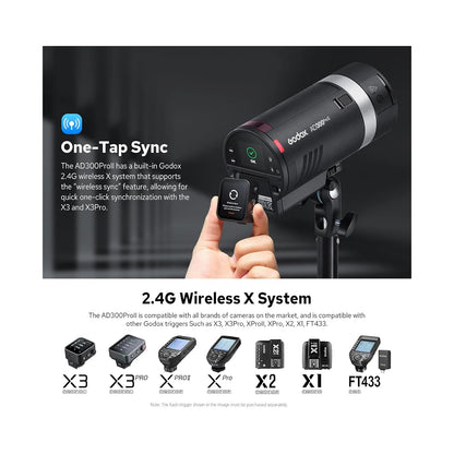 Godox AD300Pro II All-in-One Outdoor Flash