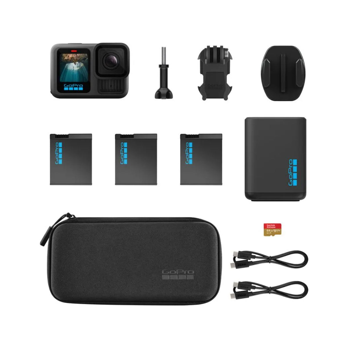 GO PRO Hero 13 Black Extended Power Bundle