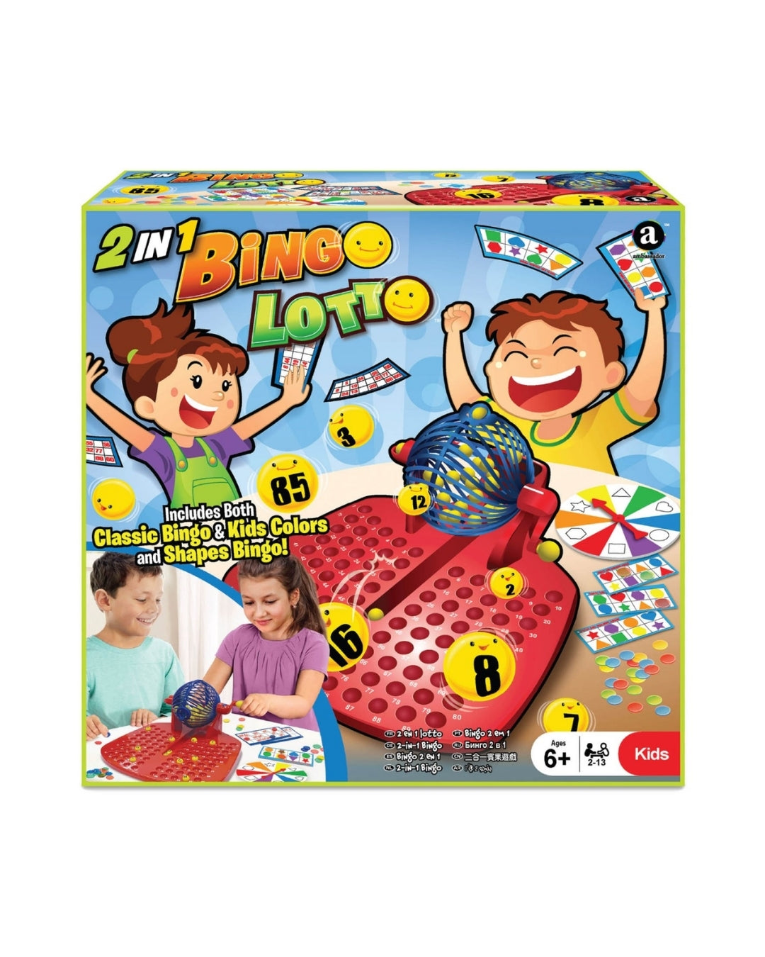 Ambassador 2 in 1 Bingo Lotto Ambassador