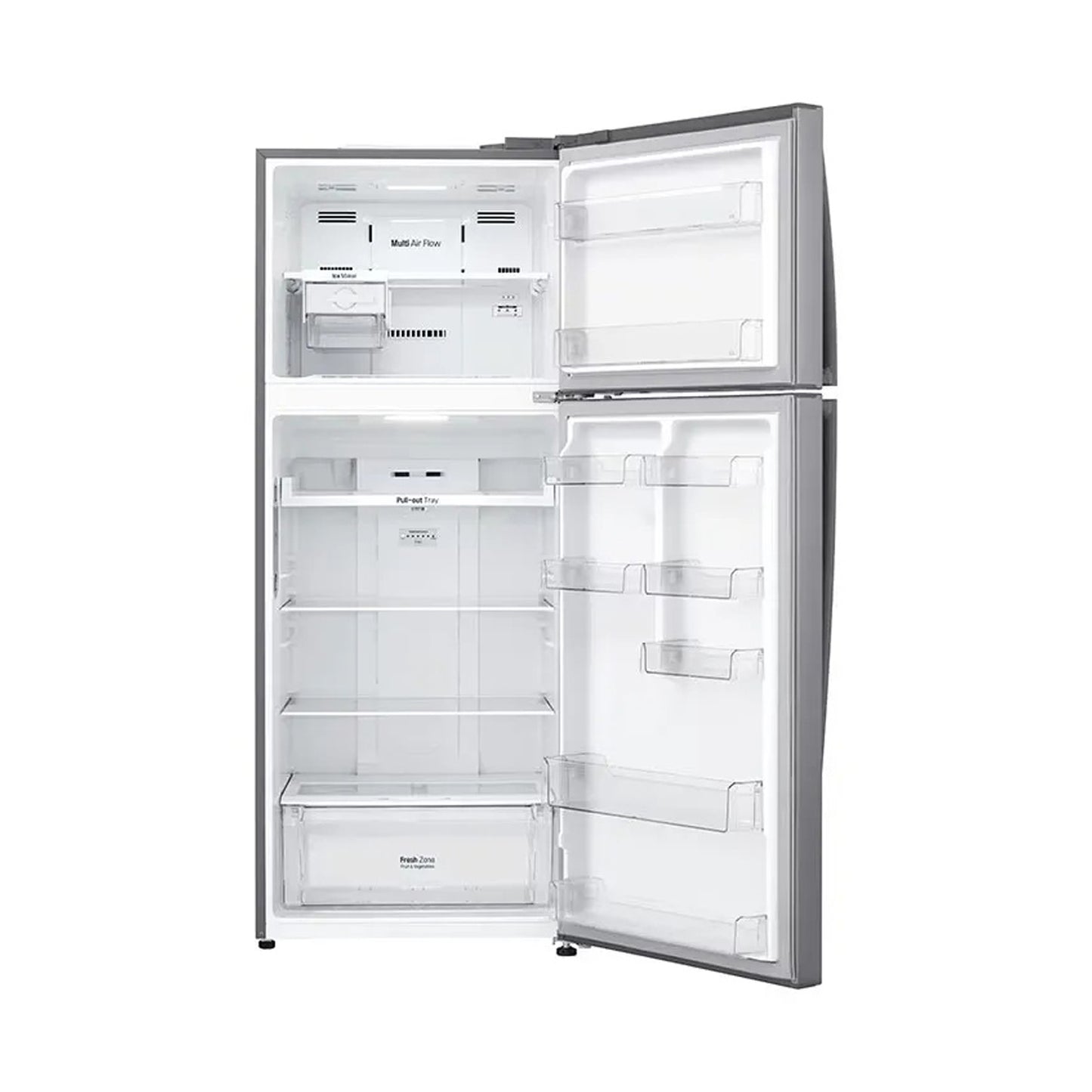 LG 22CFT Refrigerator 2 Doors No Frost Silver