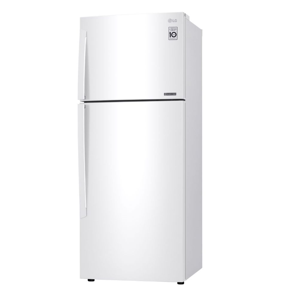 LG 22 CFT Refrigerator 2 Doors Top Mount - White