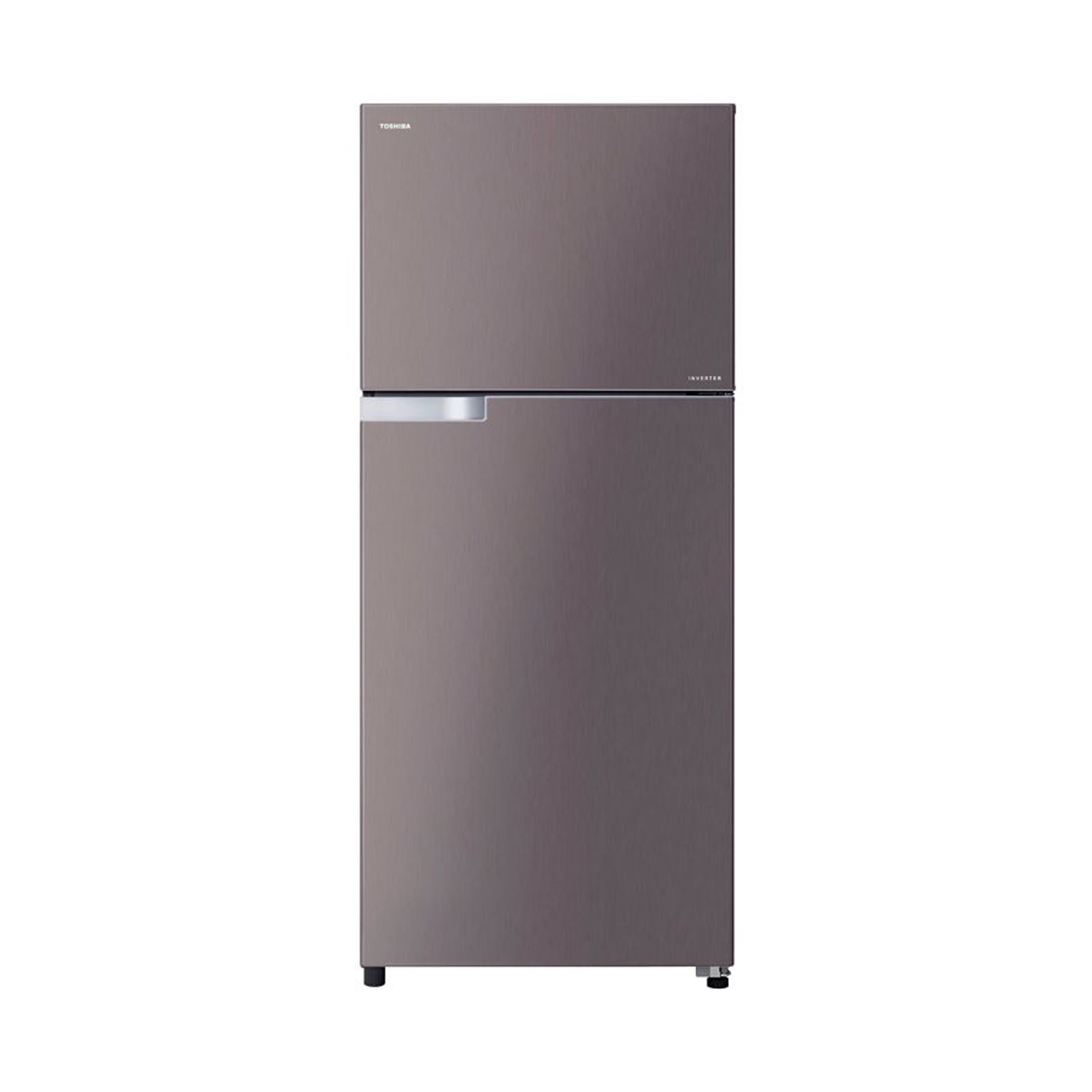 TOSHIBA 22CF Refrigerator 2 Doors Dark Silver