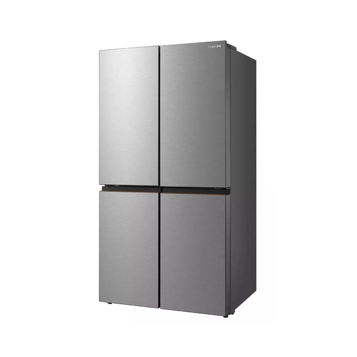 TOSHIBA 22 Cft Refrigerator 4 Doors Stainless Steel TOSHIBA