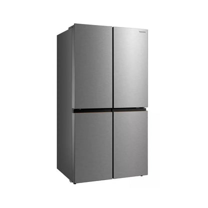 TOSHIBA 22 Cft Refrigerator 4 Doors Stainless Steel TOSHIBA