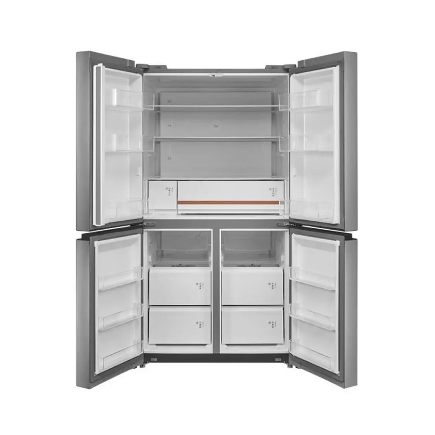 TOSHIBA 22 Cft Refrigerator 4 Doors Stainless Steel TOSHIBA