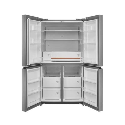 TOSHIBA 22 Cft Refrigerator 4 Doors Stainless Steel TOSHIBA