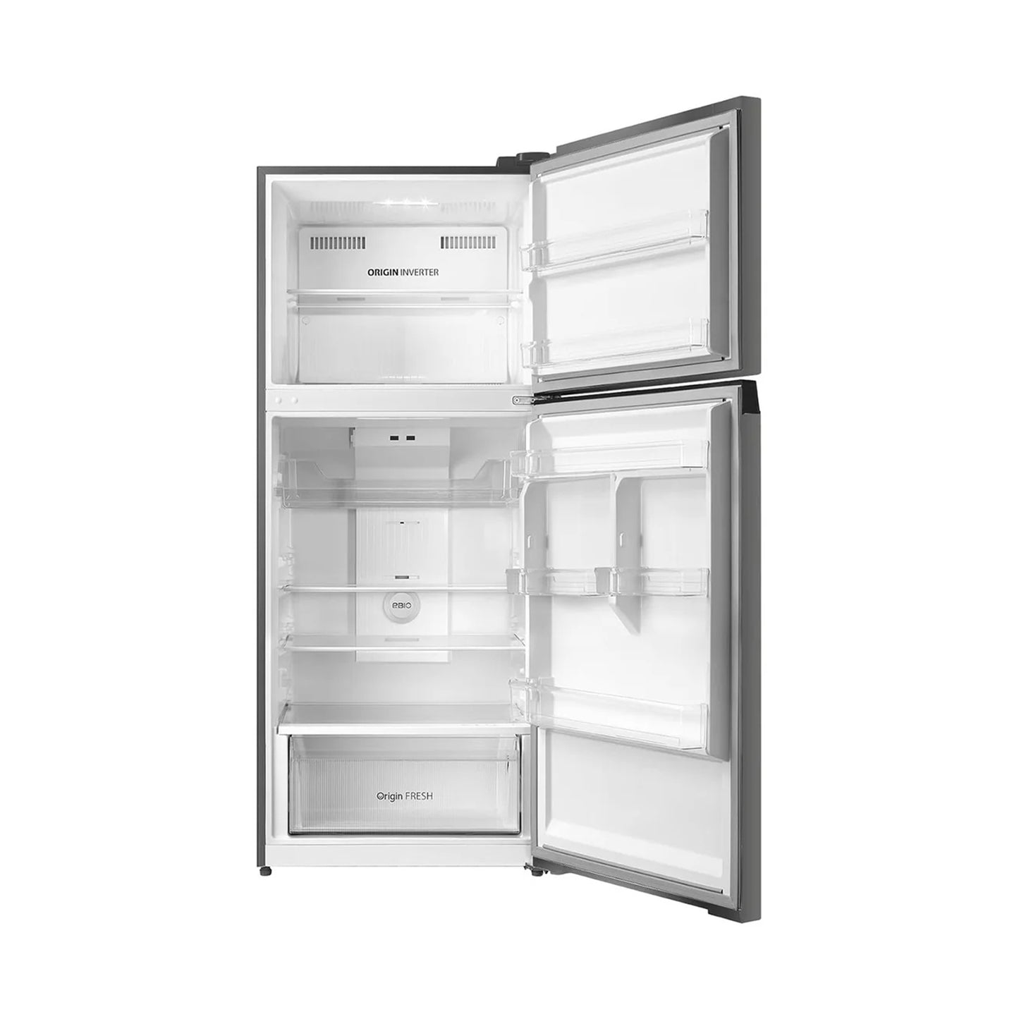 TOSHIBA 14 Cft Refrigerator 2 Doors Gray