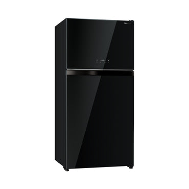 TOSHIBA 24 Cft Refrigerator 2 Doors Glass Black