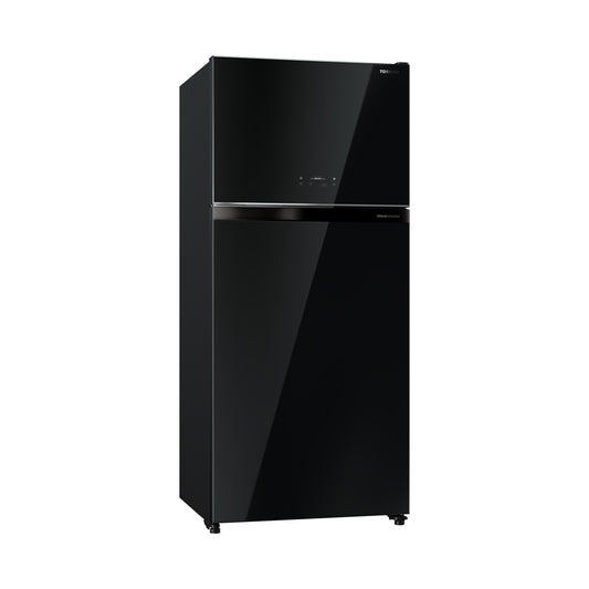 TOSHIBA 29 Cft Refrigerator 2 Doors Glass Black