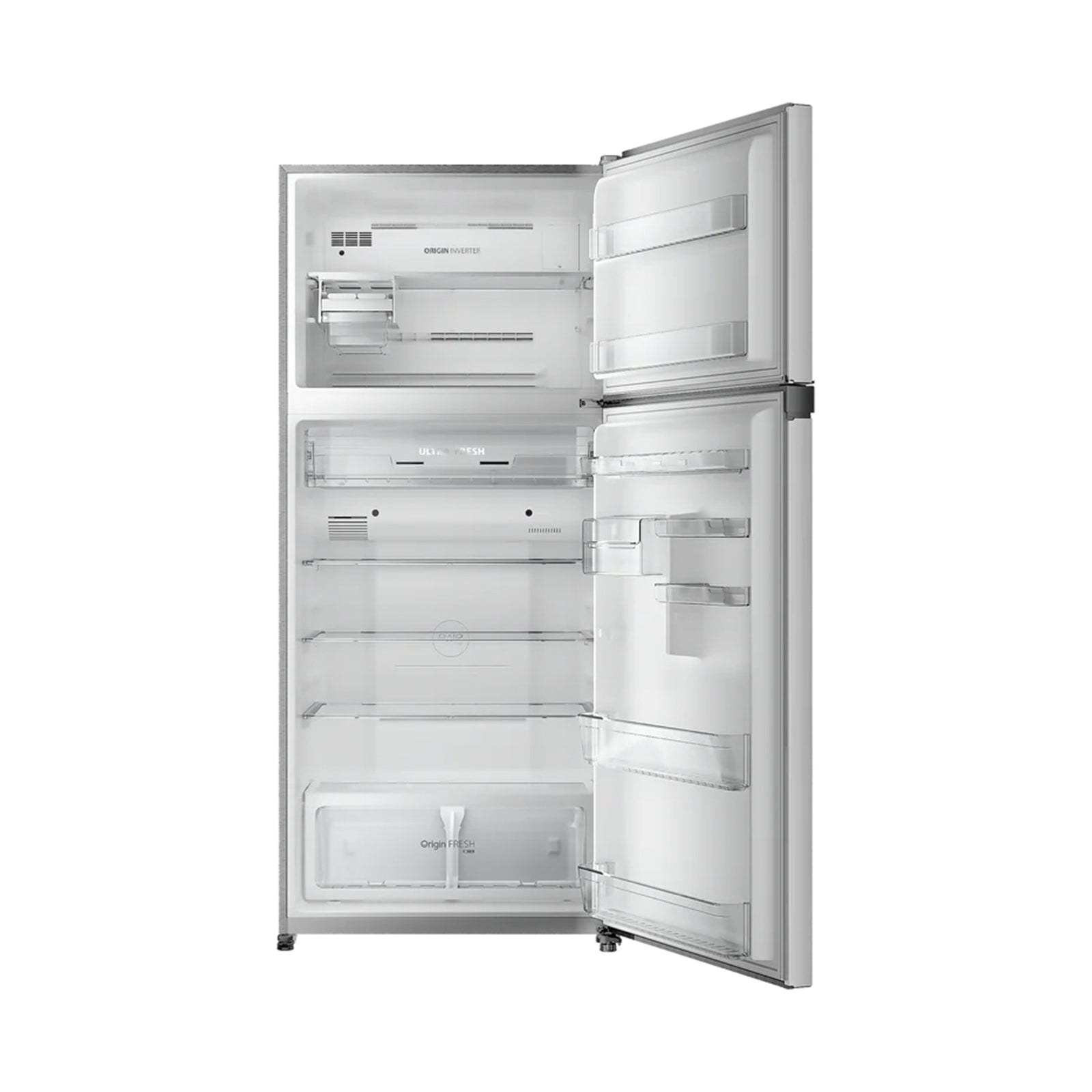 TOSHIBA 29 Cft Refrigerator 2 Doors Silver