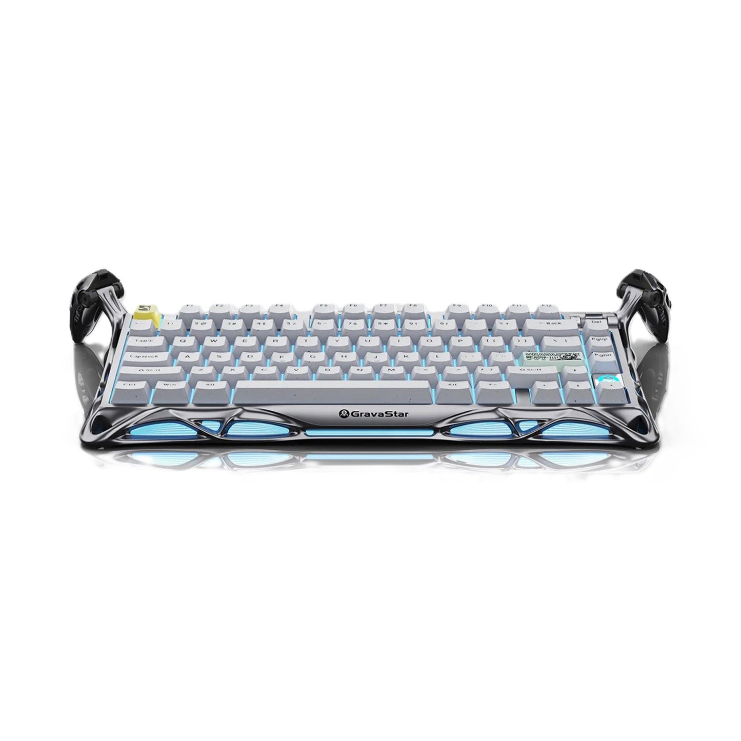 Gravastar Mercury K1 Pro Gaming Keyboard Concrete Gray