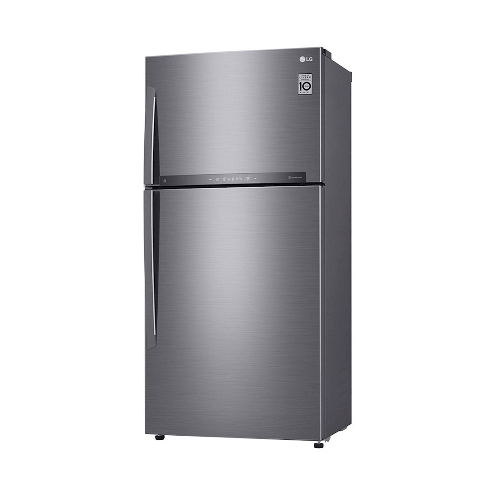 LG 29 Cft Refrigerator 2 Doors Inverter Silver