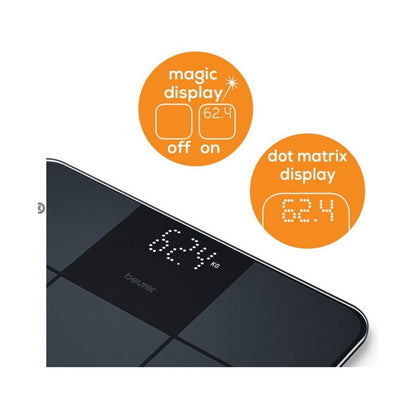 Beurer GS 235 Glass Bathroom Scale BEURER