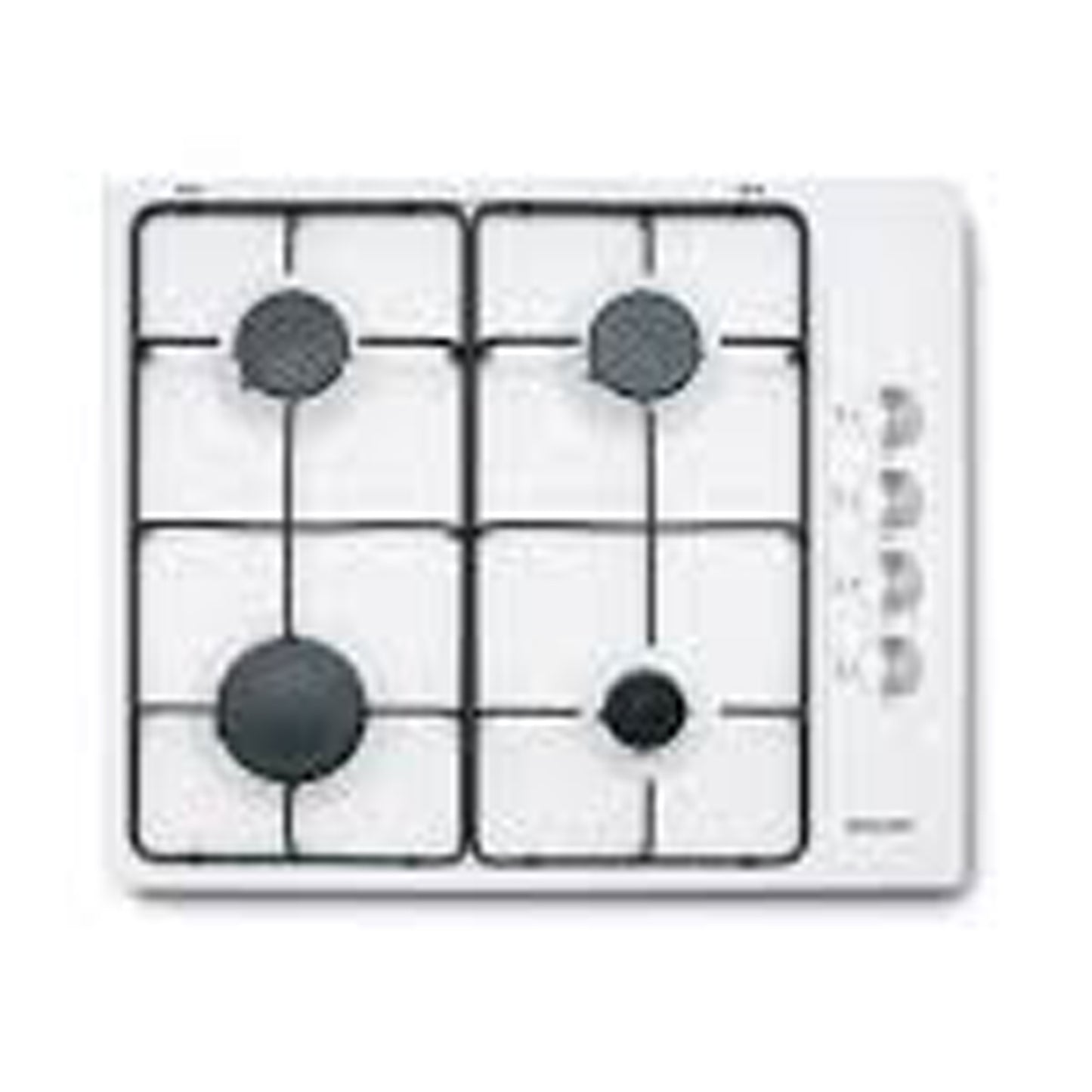 G.GAS Hob 60Cm 4 Gas Burners Ignition With Safety White