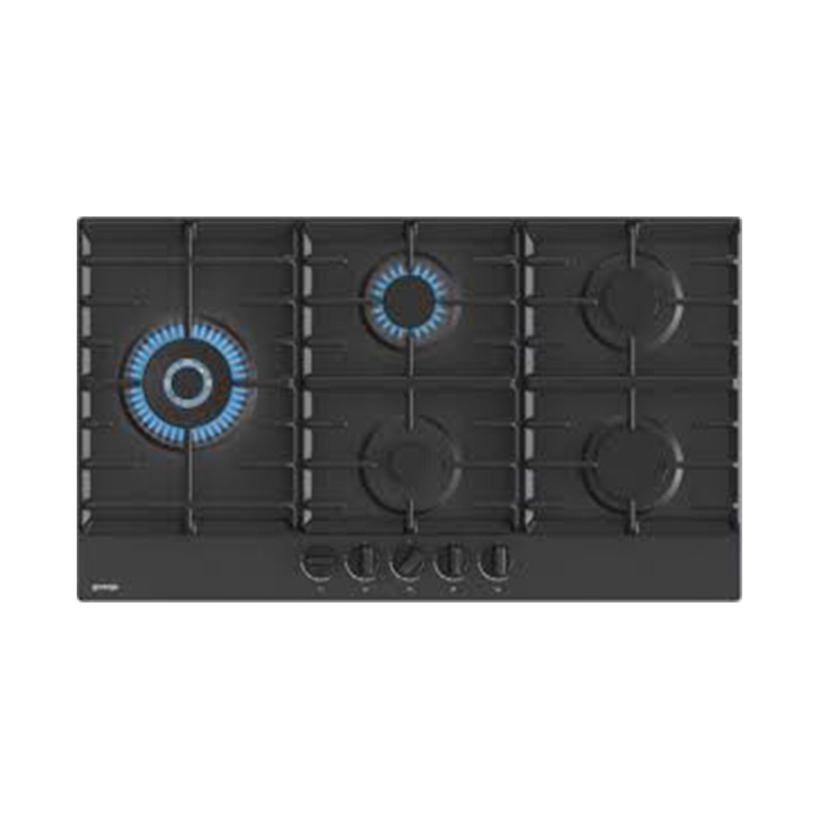 GORENJE Hob 90 Cm 5 Gas Burners Safety Cast Iron Black