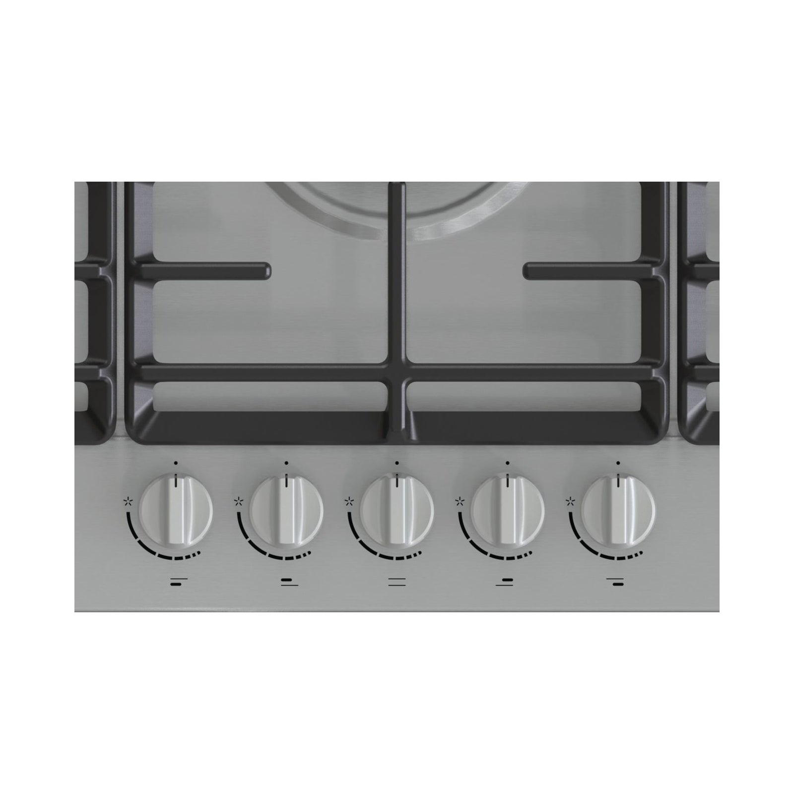 GORENJE Hob 90 cm 5 Gas Burners Safety Cast Iron Inox