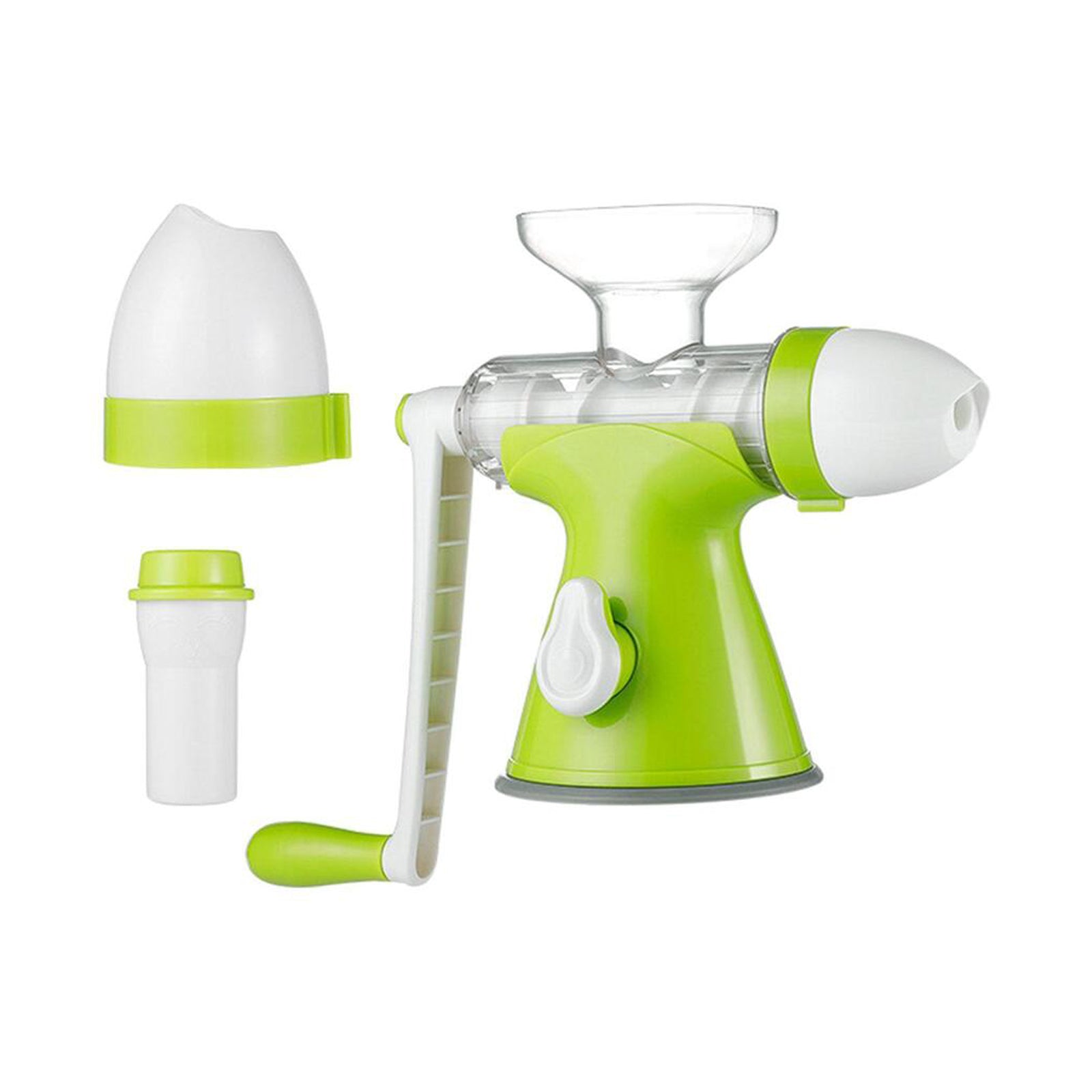 Vort-ex Manual 2-in-1 Slow Juicer and Ice Cream Maker