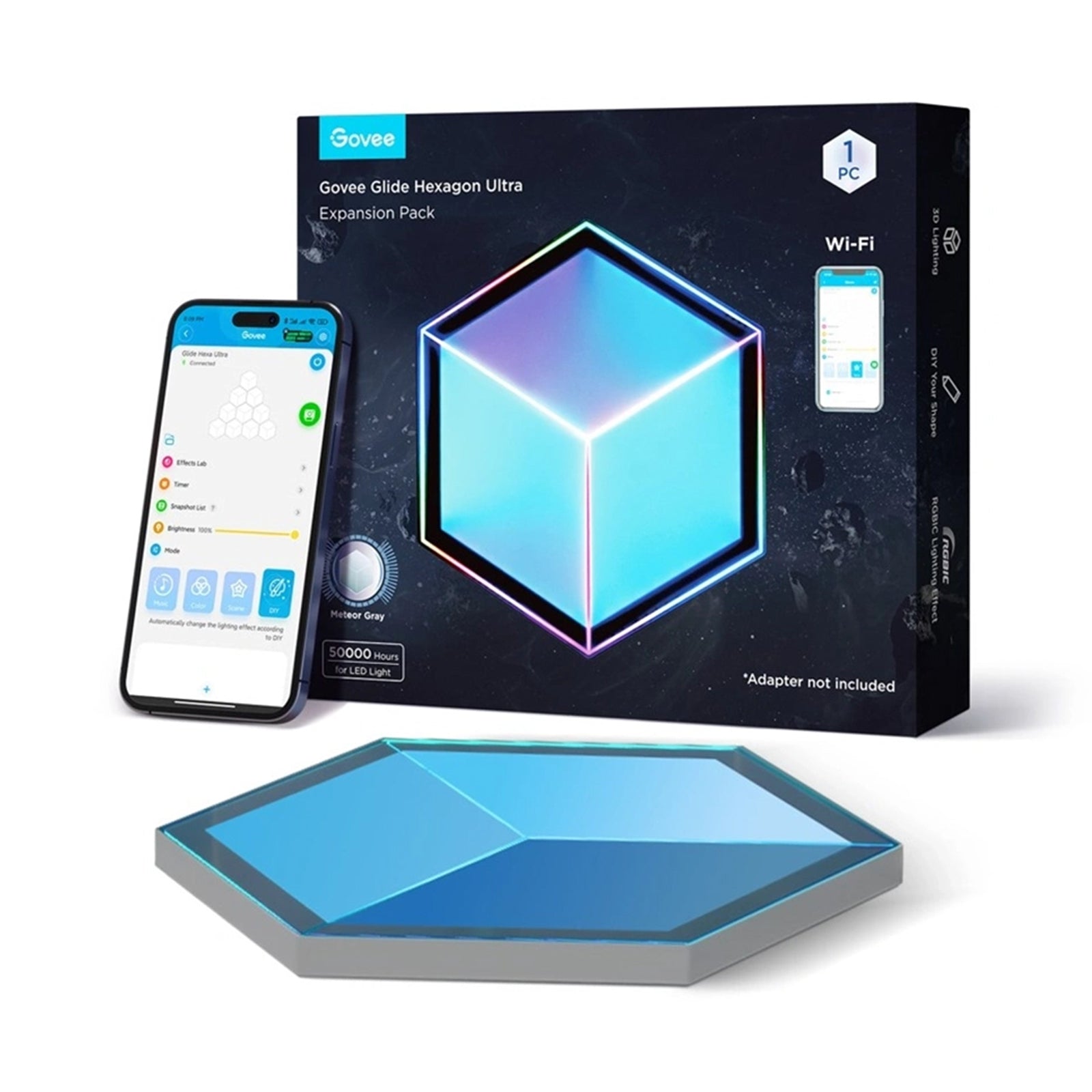 Govee Glide Hexagon Light Panels Ultra1 Panel Expansion Pack