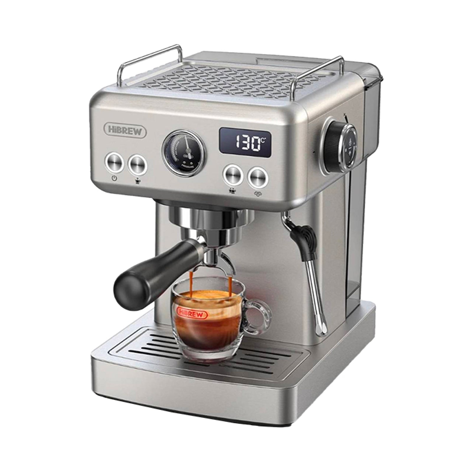 Hi-Brew Semi-Automatic Espresso Machine , 19 BAR