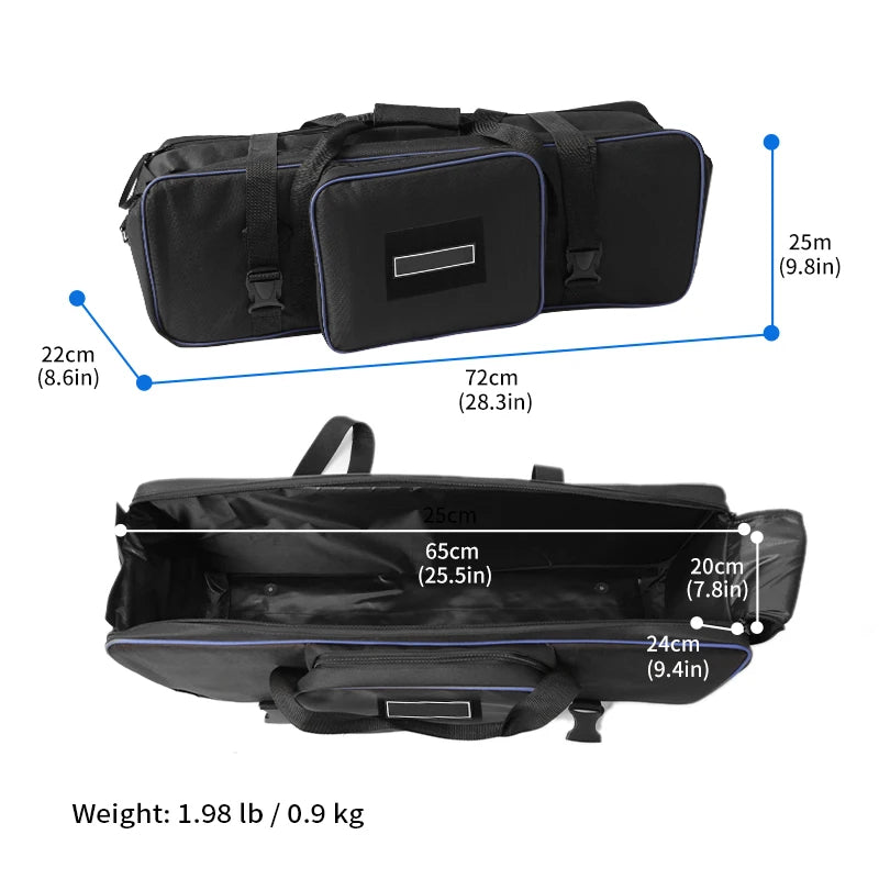 Durable Padded Zipper Bag 75cm