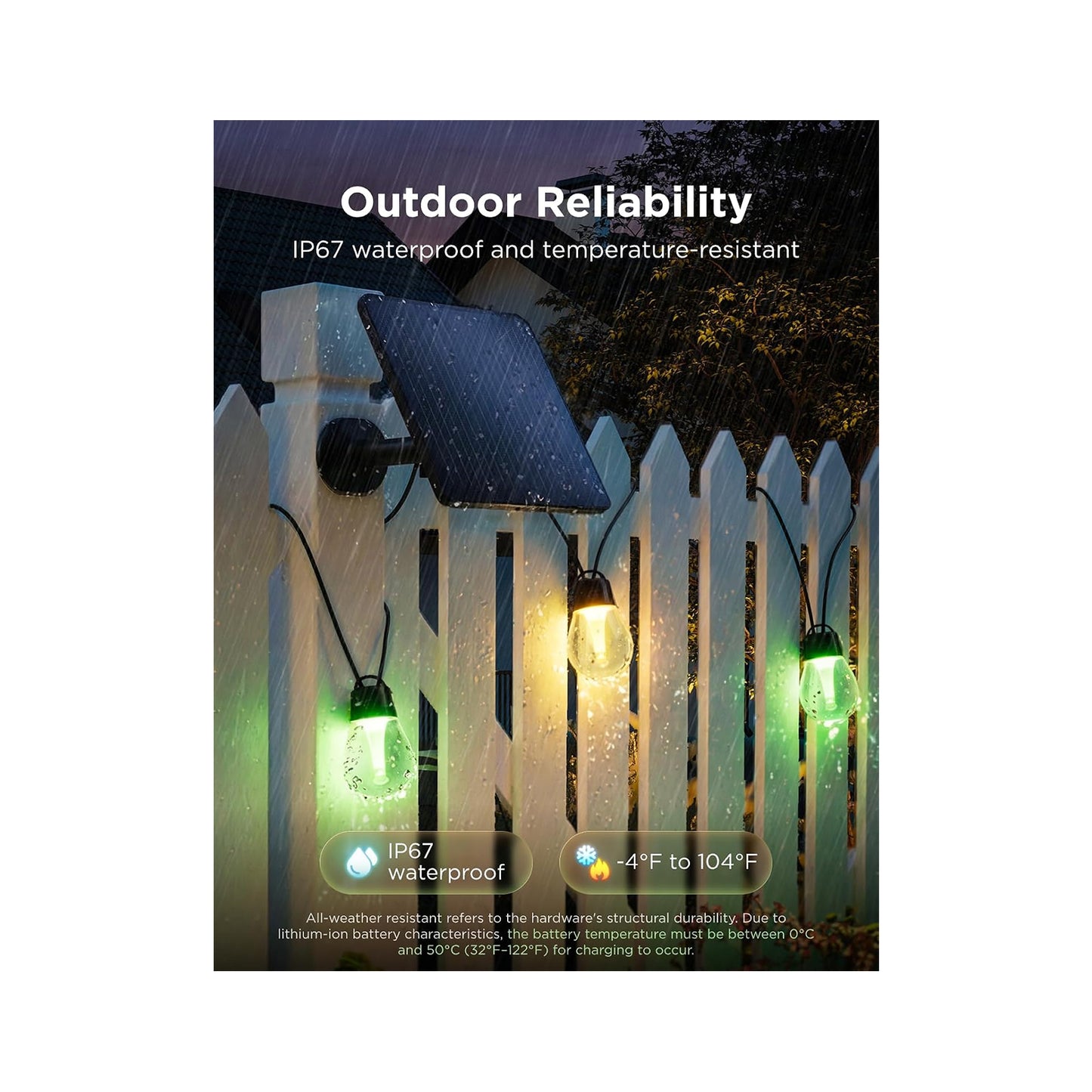 Govee Outdoor Solar String Lights GOVEE