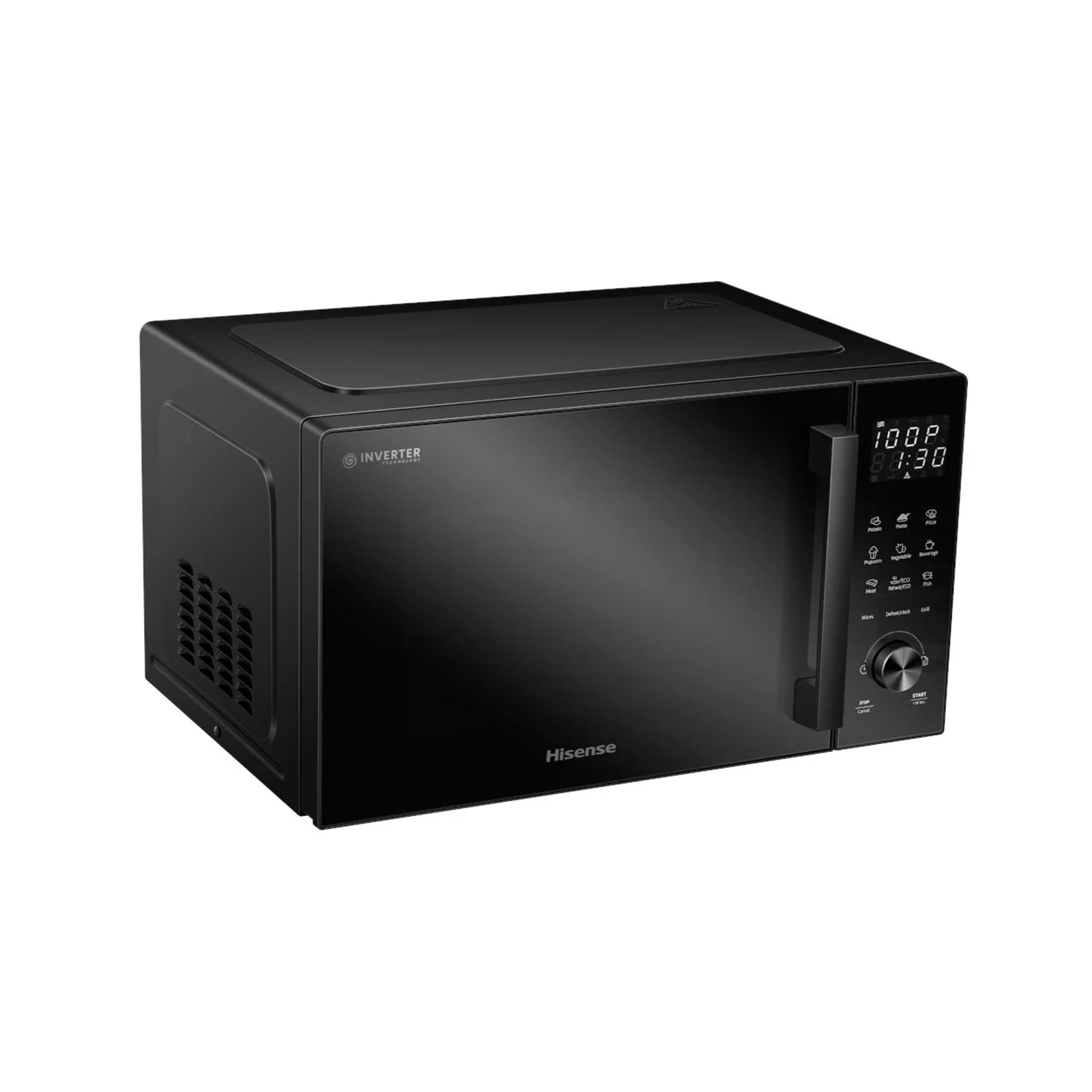 Hisense Microwave Oven Black 34L Grill Inverter 1000W