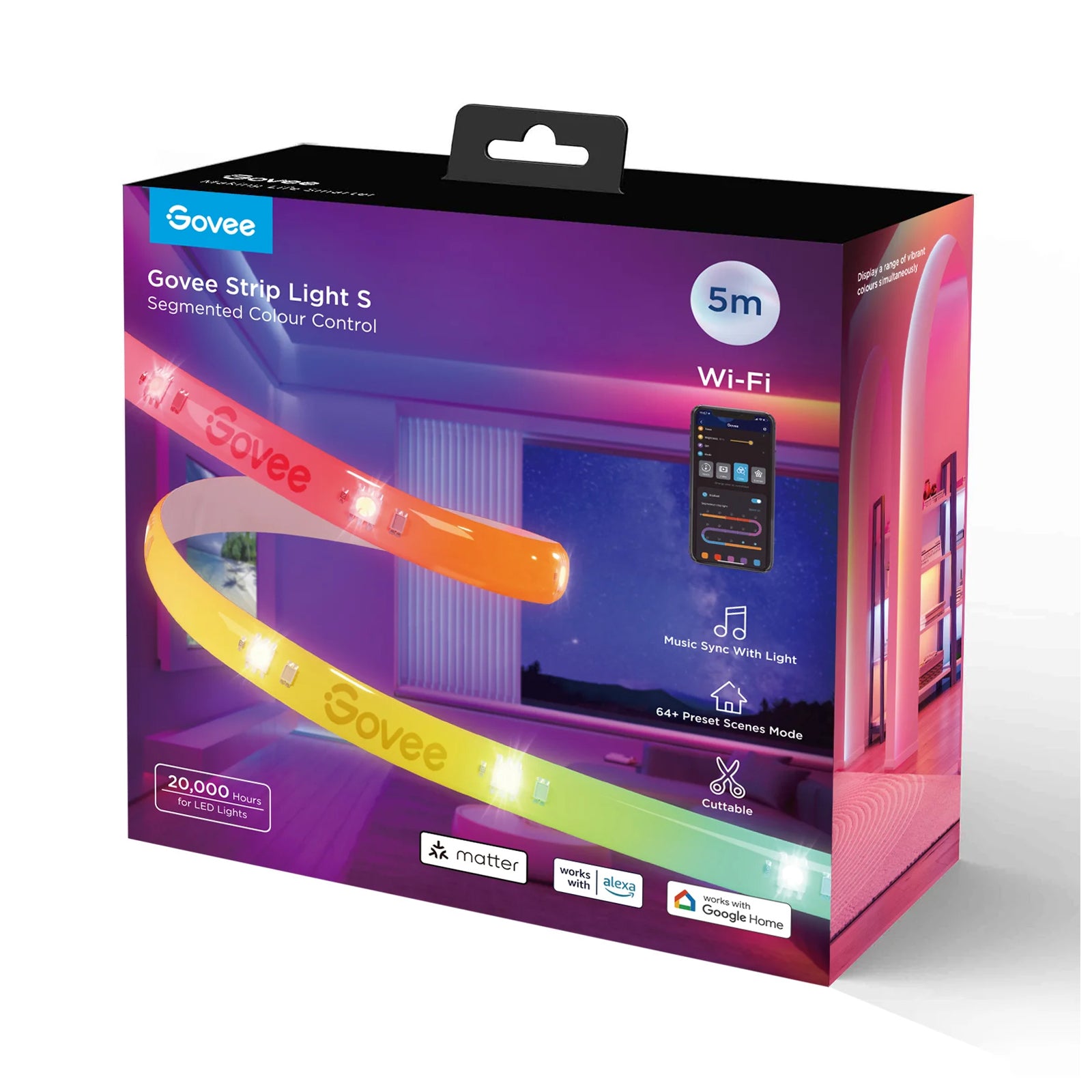 Govee RGBIC LED Strip Light S 5 Meters