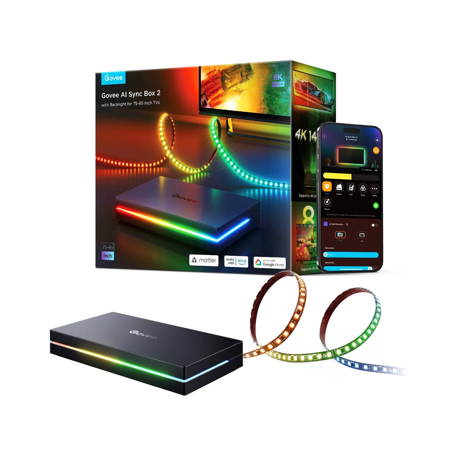 Govee AI Sync Box 2 (75-85 inch)