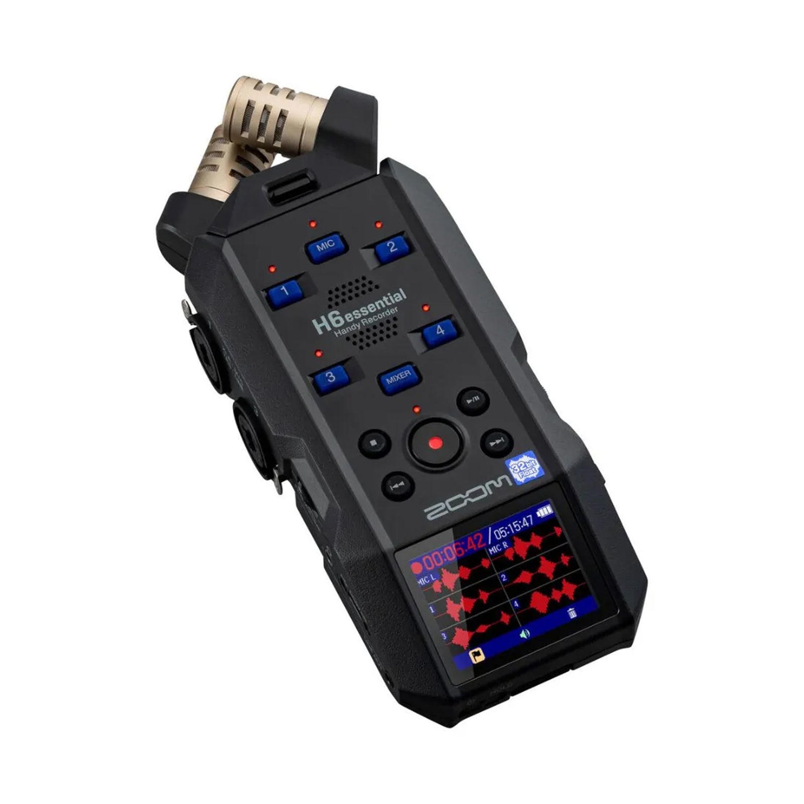 Zoom H6essential 6-Track 32-Bit Float Portable Audio Recorde