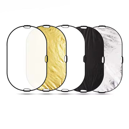 5 in 1 Oval Reflector 80x120cm
