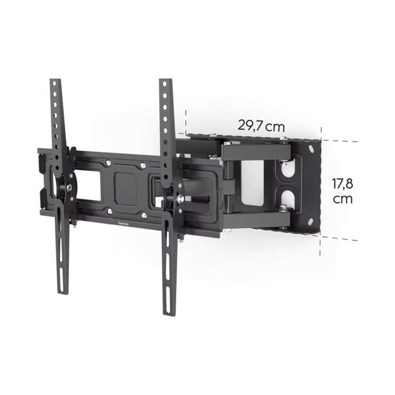 HAMA220830TV WALL BRACKET, SWIVEL, TILT, PULL-OUT