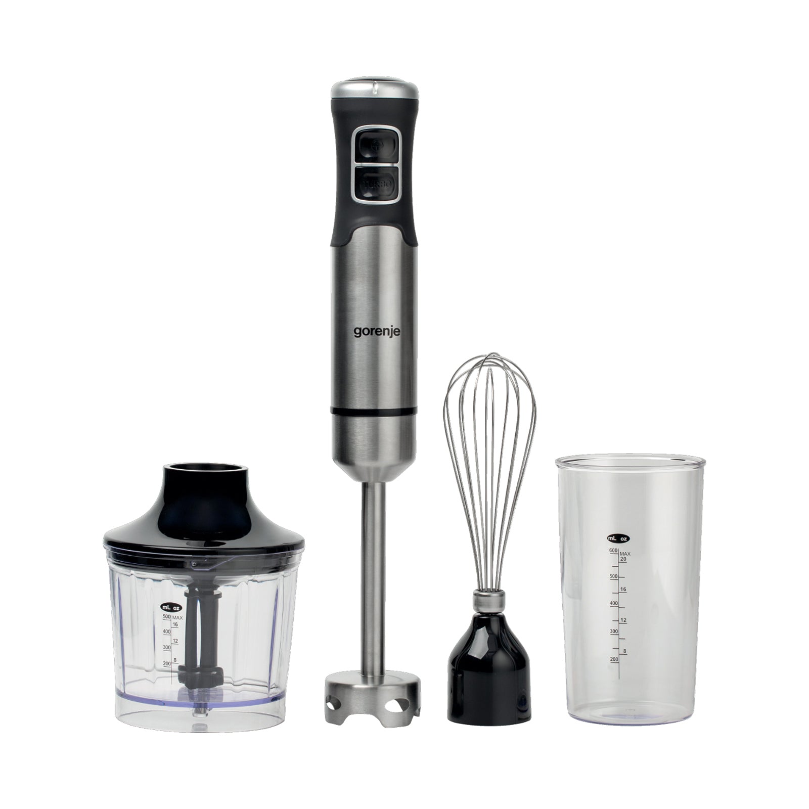 Gorenje Hand Blender Set 1000w Stainless Steel