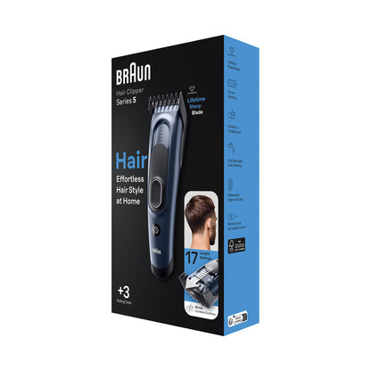 Braun Hair Clipper (Black/Blue)